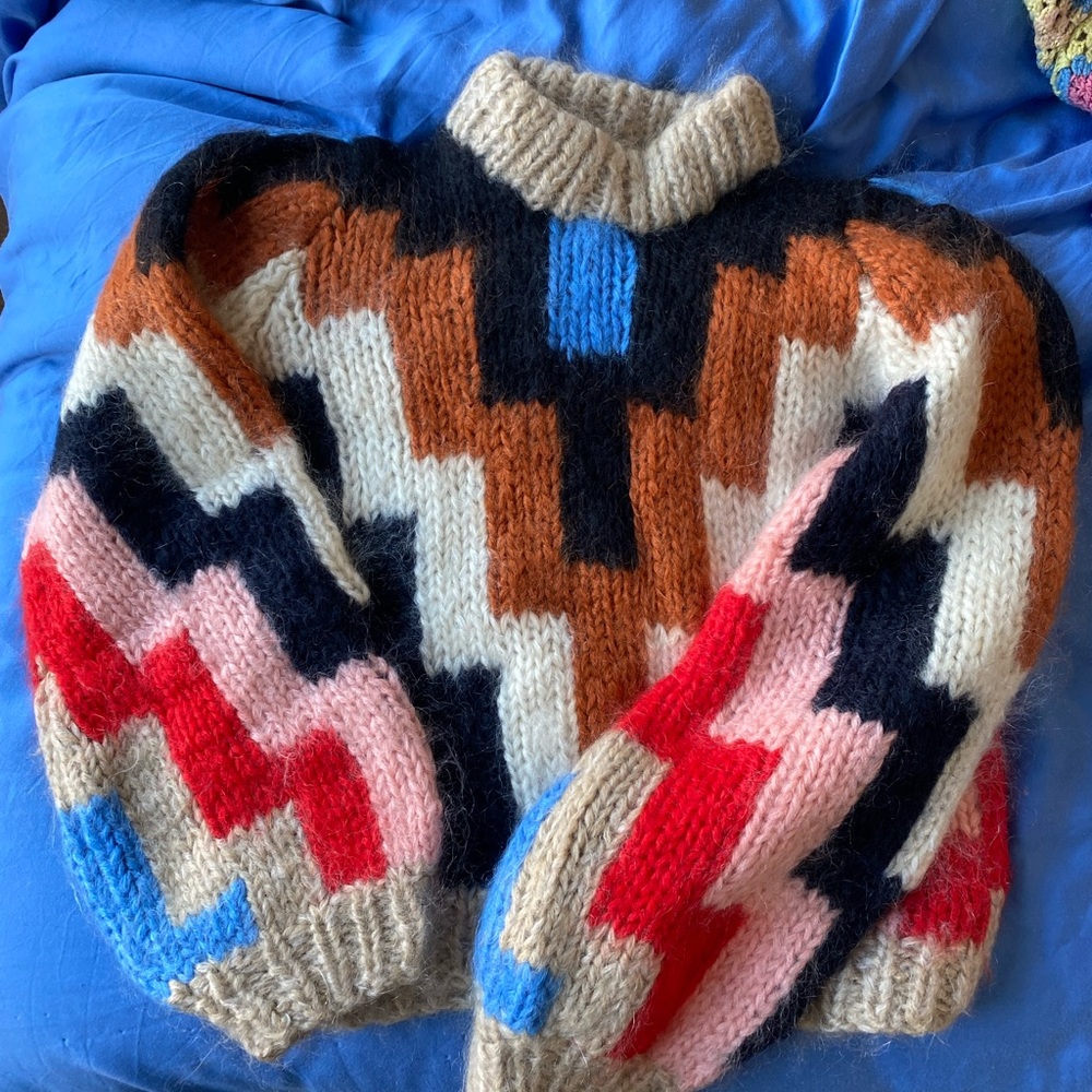 Ganni mohair sweater size xs